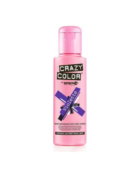 Teinture permanente Violette Crazy Color 002233 Nº 43 (100 ml) (100 ml)