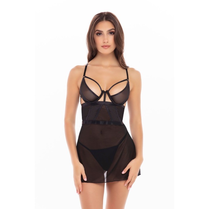 Ensemble de Lingerie René Rofé Noir (M/L)