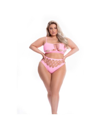 Underwear Set Pink Lipstick Pink (XL)