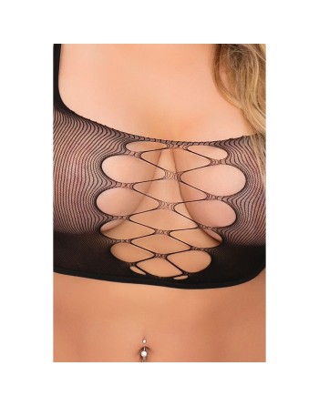 Ensemble de Lingerie Pink Lipstick Noir (L)