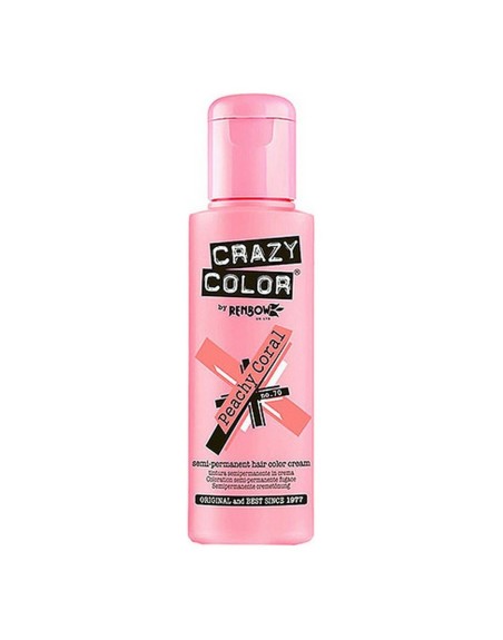 Semi-Permanent Tint Peach Coral Crazy Color Nº 70 (100 ml)