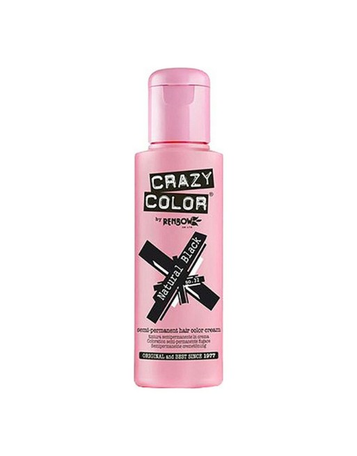 Semi-permanente Tönung Black Crazy Color Nº 32 (100 ml)