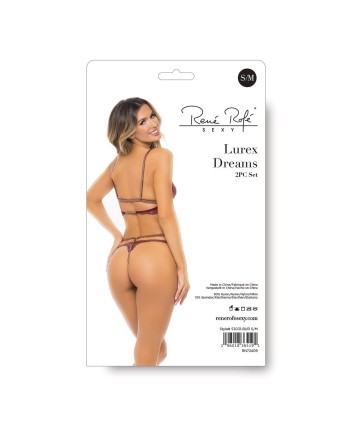 Unterwäsche-Set René Rofé Rot (M/L)