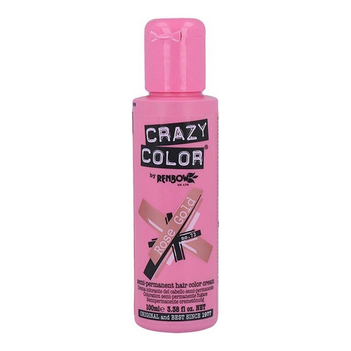 Tinte Semipermanente Pink Gold Crazy Color Nº 73 (100 ml)