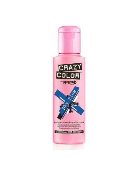 Semi-Permanent Tint Sky Blue Crazy Color Nº 59 (100 ml)