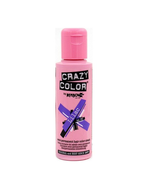 Semi-permanente Tönung Lilac Crazy Color Nº 55 (100 ml) (100 ml)