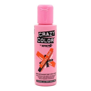 Tintura Permanente Coral Red Crazy Color 002247 Nº 57 (100 ml) (100 ml)