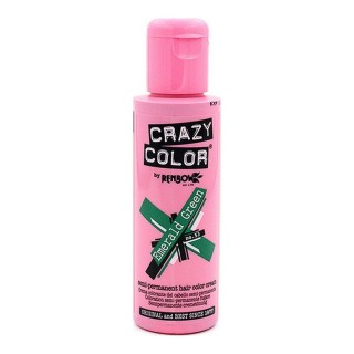 Tintura Semipermanente Emerald Green Crazy Color Nº 53 (100 ml)