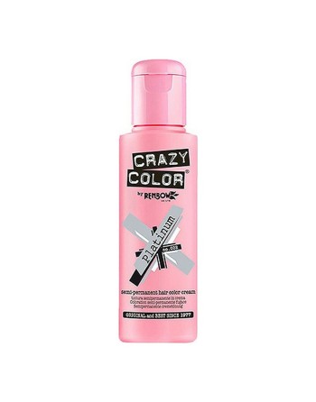 Semi-Permanent Tint Platinium Crazy Color Nº 028 (100 ml)