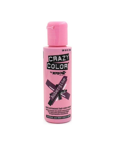 Halvpermanent farvning Aubergi Crazy Color 002240 Nº 50