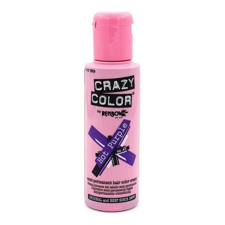 Tintura Permanente Hot Purple Crazy Color Nº 62 (100 ml) (100 ml)