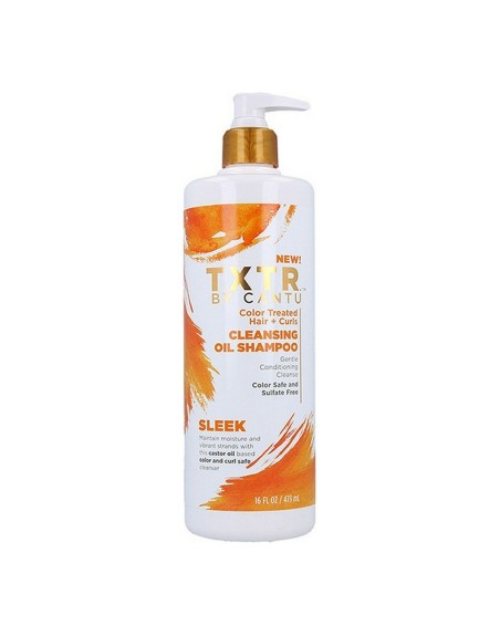 Champú Txtr Sleek Cleansing Oil Cantu 51402 (473 ml)