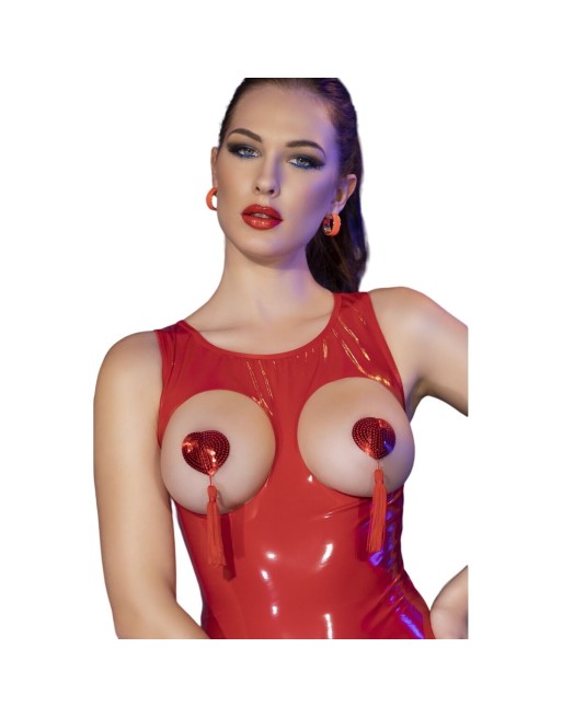 Nippel-Pads Chilirose Rot