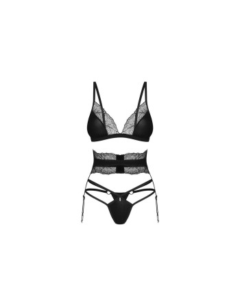 Ensemble de Lingerie Obsessive XL/XXL 3 Pièces