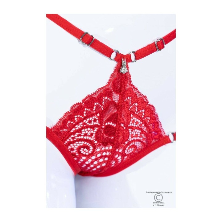 Tanga Chilirose Rot L/XL