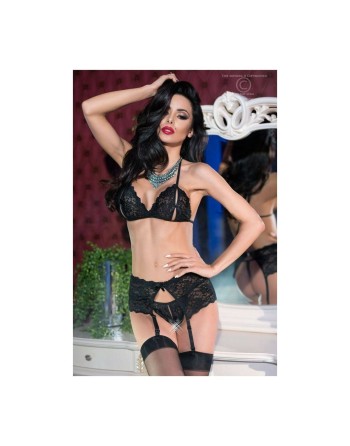 Ensemble de Lingerie Chilirose Noir M 3 Pièces