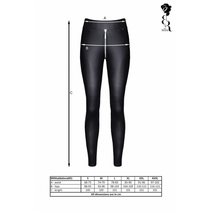 Leggings Demoniq L Sort