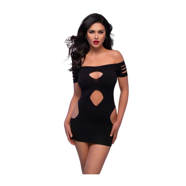 Kleid Chilirose Schwarz S/M