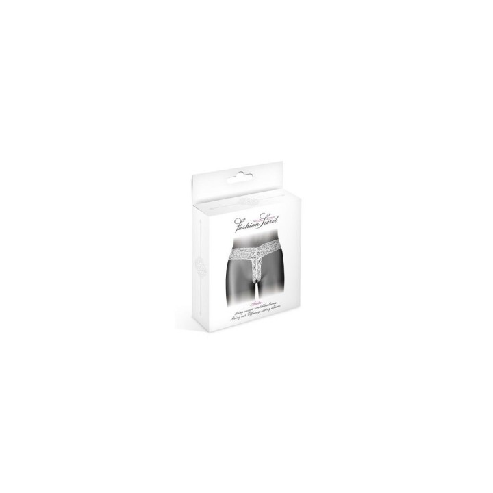 Tanga Fashion Secret Blanc