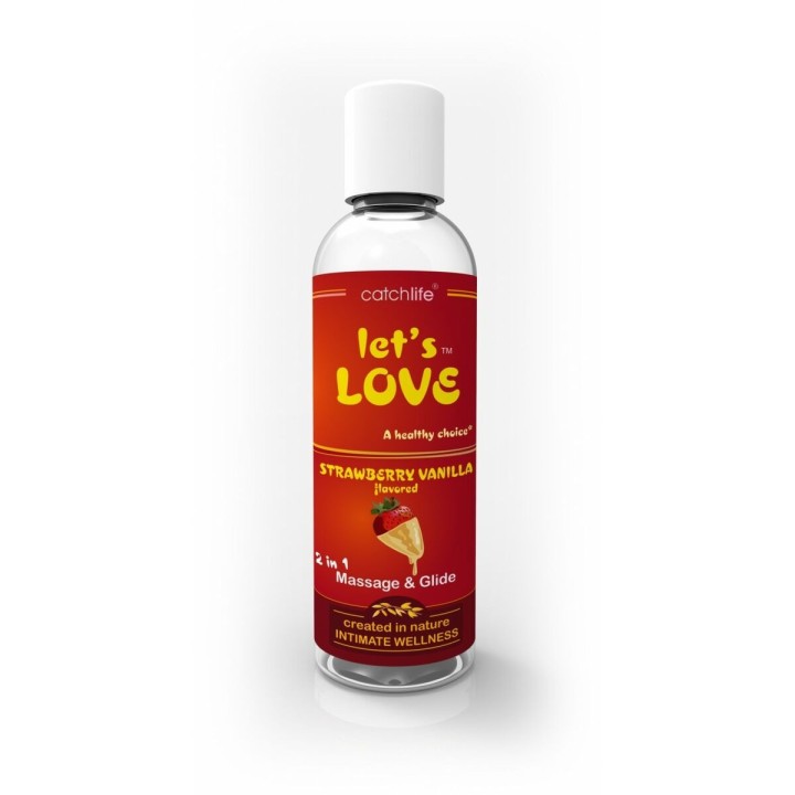 Lubricant Nature Body 100 ml Strawberry Vanilla