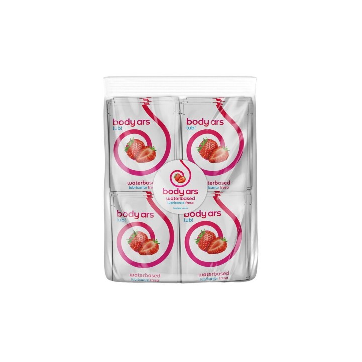 Lubrifiant à base d'eau Body Ars 4 ml Fraise