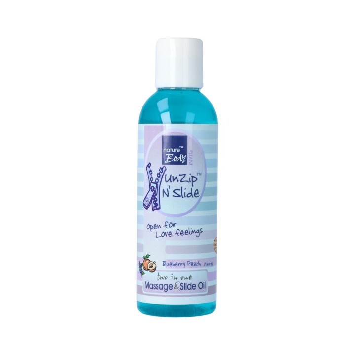 Glidecreme Nature Body 100 ml Fersken Blåbær