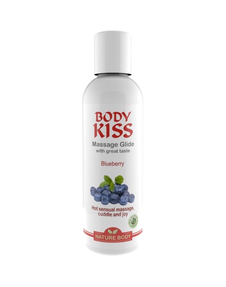 Gleitmittel Erdbeere Nature Body 100 ml Blau Heidelbeeren