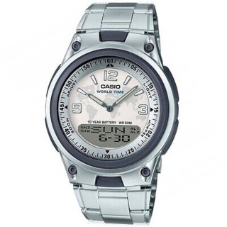 Herreur Casio ILLUMINATOR TELEMEMO 30 Sølvfarvet (Ø 40 mm)
