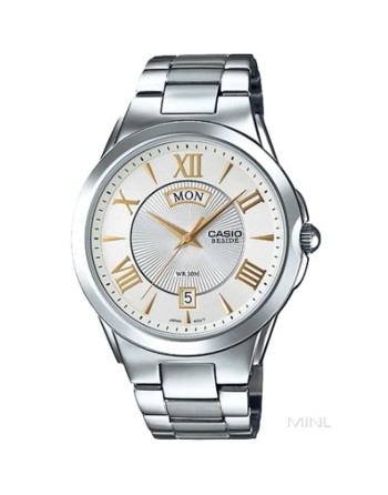 Orologio Uomo Casio BESIDE Argentato (Ø 41 mm)