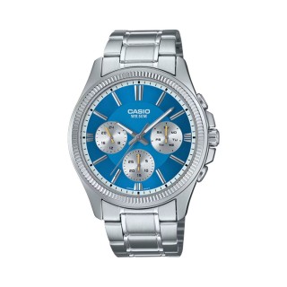 Herreur Casio MTP-1375PD-2A2VEF Sølvfarvet (Ø 43,8 mm)