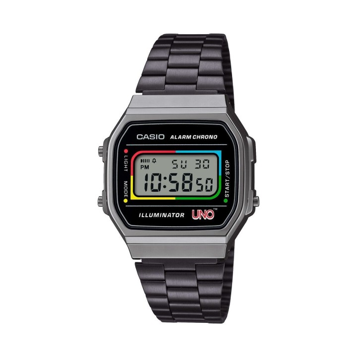 Herreur Casio A168WEUC-1AER Sort Grå (Ø 36 mm)
