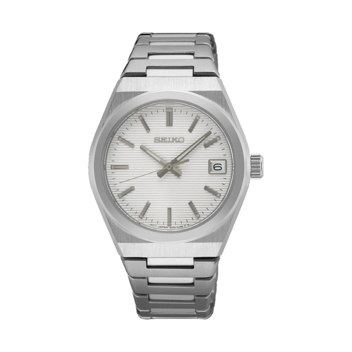Herreur Seiko SUR573P1 Sølvfarvet (Ø 34 mm)