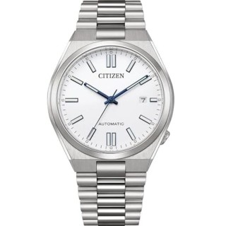 Orologio Uomo Citizen TSUYOSA AUTOMATIC - WHITE Bianco Argentato (Ø 40 mm)