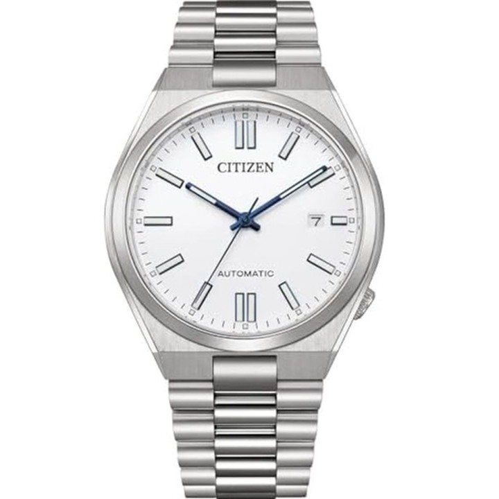 Orologio Uomo Citizen TSUYOSA AUTOMATIC - WHITE Bianco Argentato (Ø 40 mm)