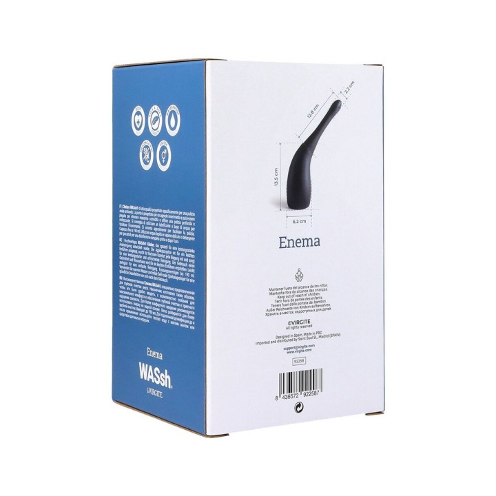 Colt Expandable Butt Plug Virgite Black 190 ml