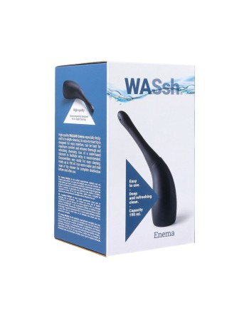 Poire Butt Plug extensible Virgite Noir 190 ml