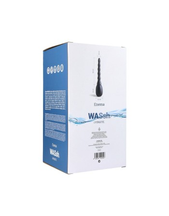 Colt Elastisk Butt Plug Virgite Sort 150 ml