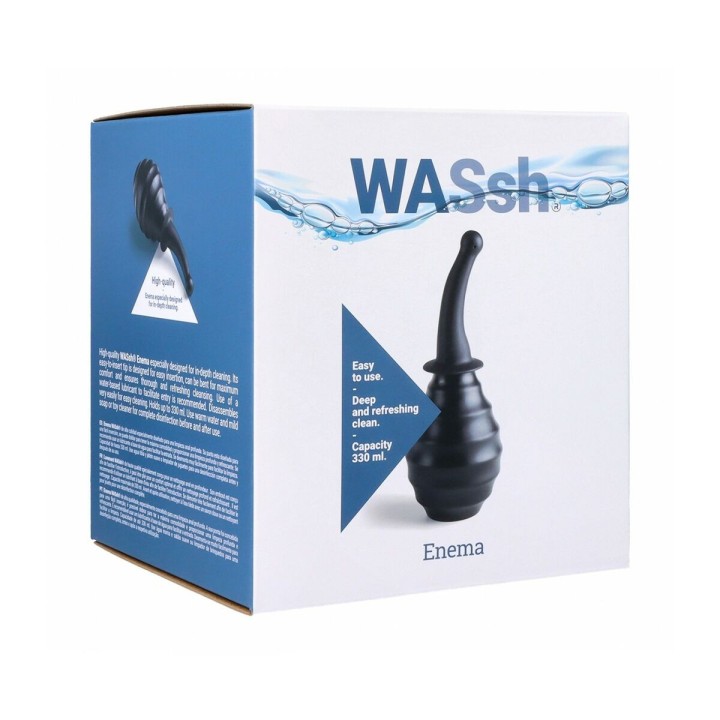 Lavativa Con Tapón Anal Expandible Virgite 330 ml