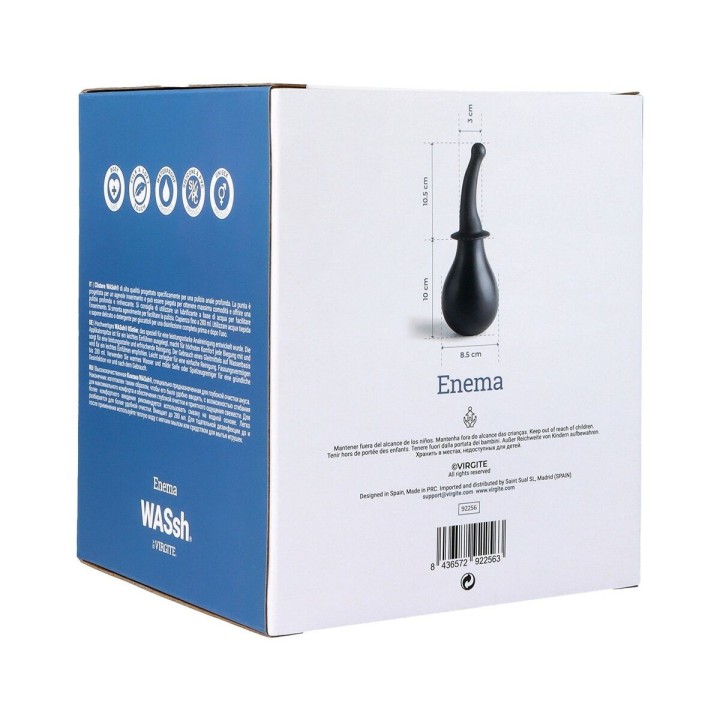 Colt Expandable Butt Plug Virgite Black 280 ml