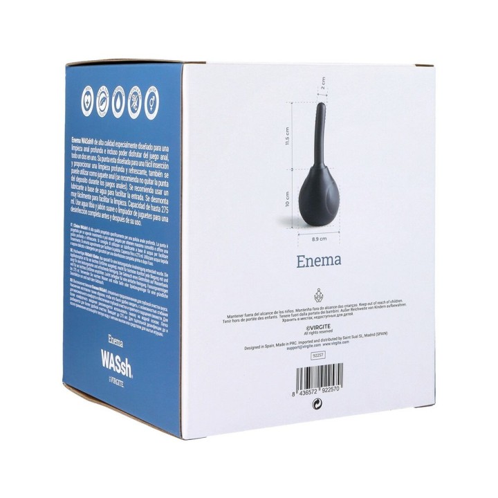Colt Expandable Butt Plug Virgite Black 275 ml