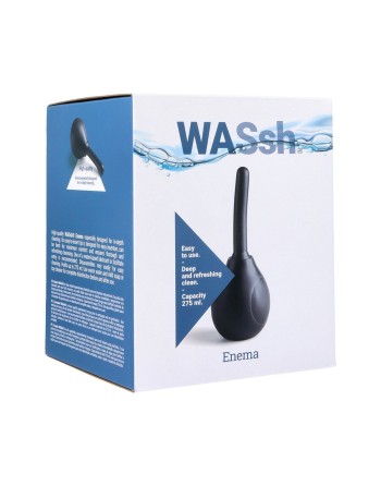 Poire Butt Plug extensible Virgite Noir 275 ml