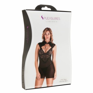 Kjole S Pleasures Sort (Onesize)