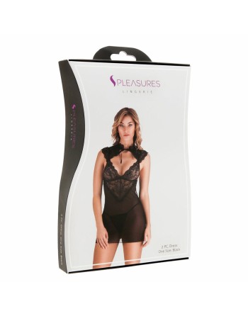 Robe S Pleasures Noir (Taille unique)
