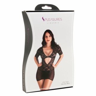 Kjole S Pleasures Sort (Onesize)