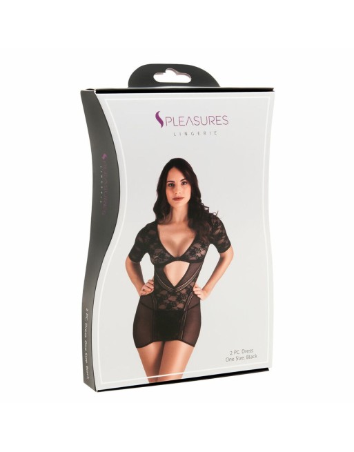 Kjole S Pleasures Sort (Onesize)