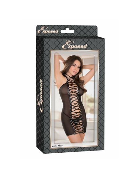 Robe Exposed Noir (S/M)