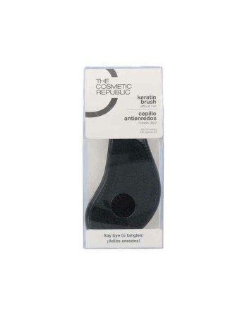 Detangling Hairbrush Keratin The Cosmetic Republic Cosmetic Republic Black