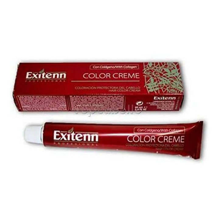 Permanent Farve Color Creme Exitenn Nº 8 (60 ml)