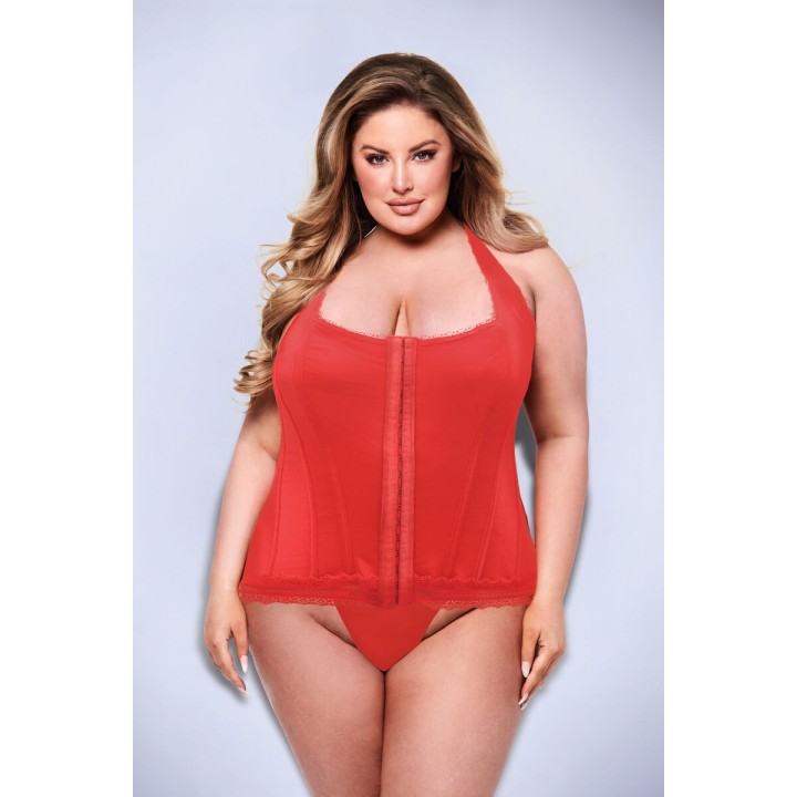 Body Baci Lingerie Rød 3XL/4XL