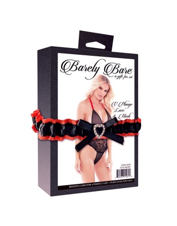 Leotard Barely Bare Black One size